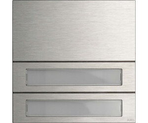 Gira Call Button Module 2-way System 106 Stainless Steel V4A (5532914)