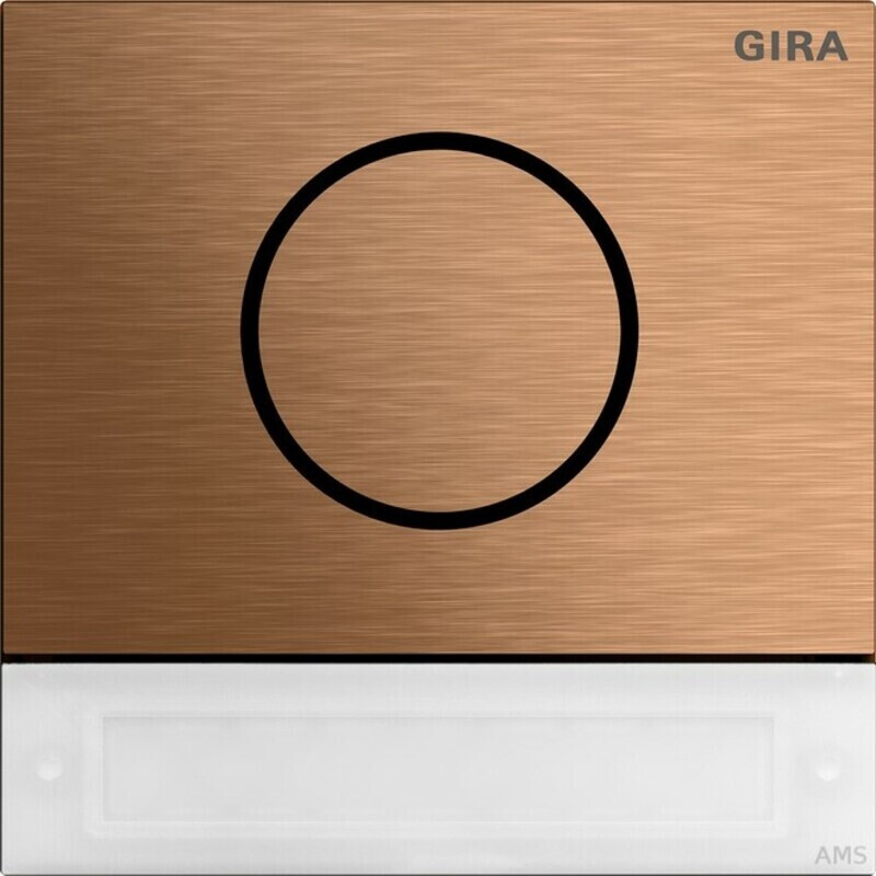 Gira Door Station Module with Commissioning Button System 106 Bronze (5569921)