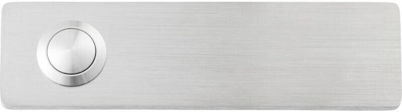 Heidemann Klingeltaster Sylt Edelstahl 1fach (70546)