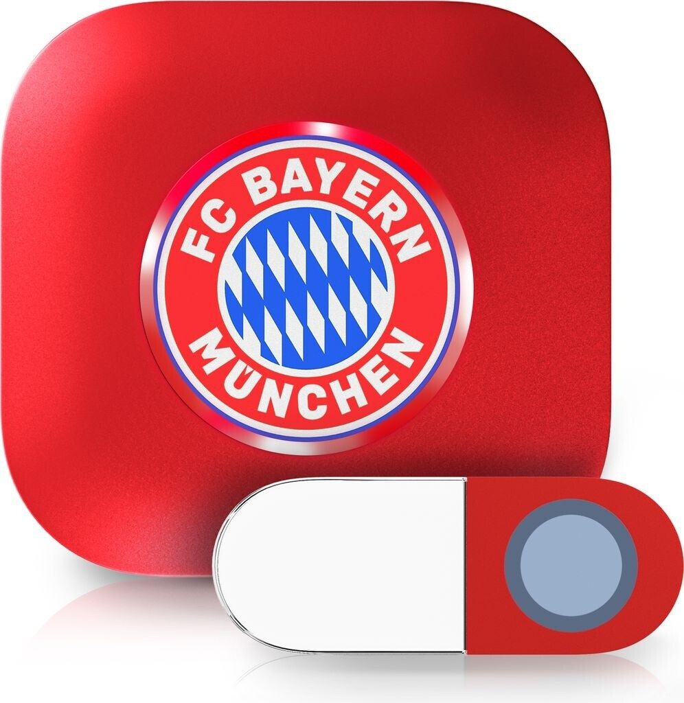 Heidemann Funkgong-Set Stern des Südens bis 89 dB wetterfest FC-Bayern-Design (4011150709091)