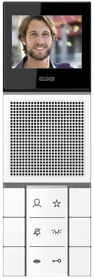 Jung In-Home-Bus Video Indoor Station 2.7'', LS Series, snow white matt (SIVILS627WWM)