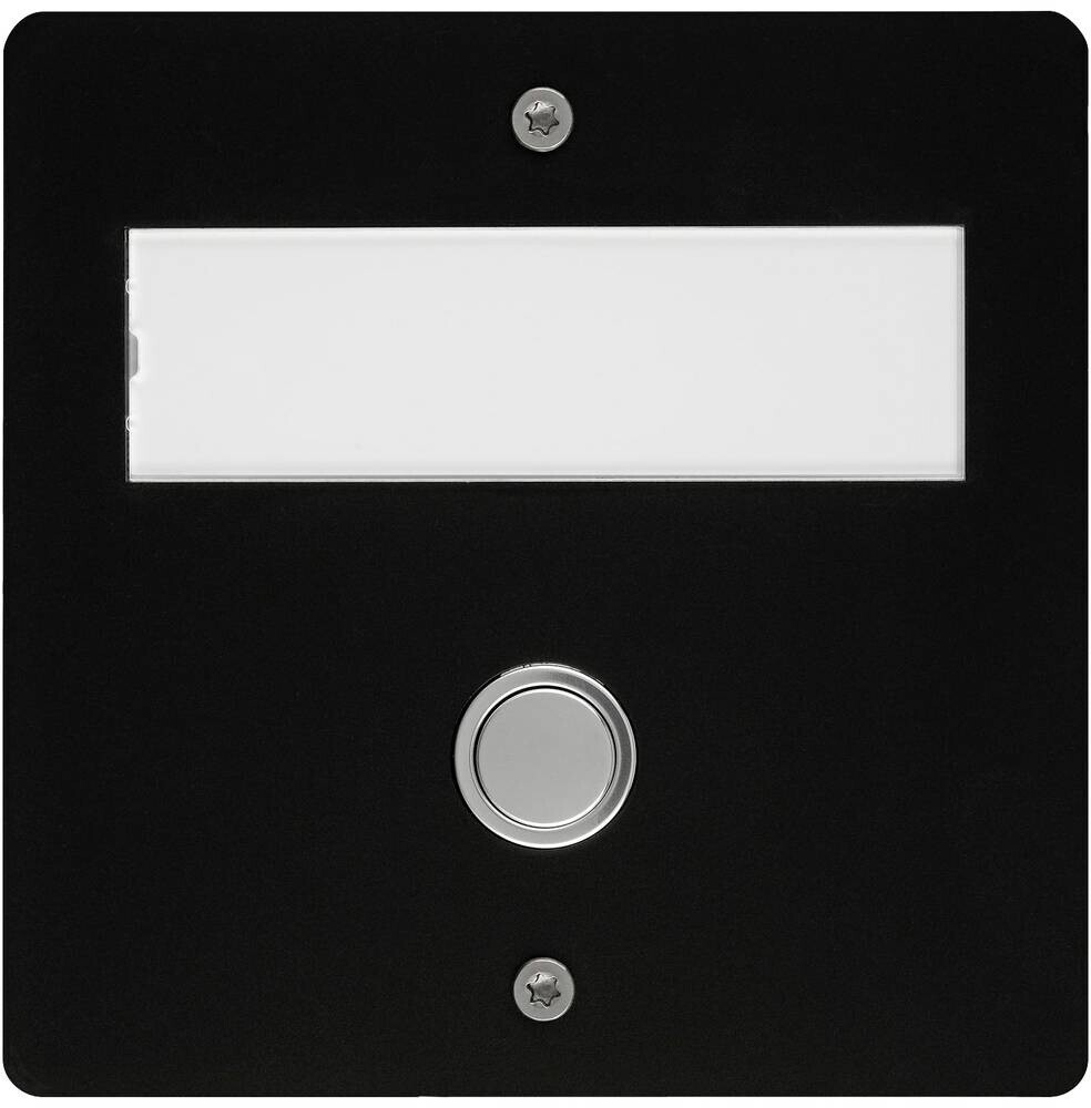 Grothe Funkklingel mit Namensschild ETA Funk AP Schwarz (43454)