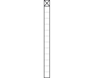 Siedle KSF 613-1 SM Communication column free-standing silver-metallic (200023964-00)