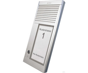 Agfeo DoorSpeak 1 Door Intercom System Aluminum IP33 Wired (6101573)