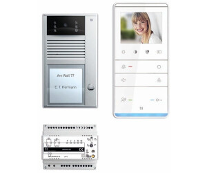 TCS Video Intercom System for 1 Residential Unit with 1 Bell Button (PVC1311-0010)