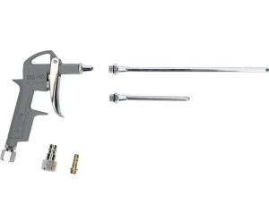 Brilliant-Tools Druckluft-Ausblaspistole inklusive 3 Wechseldüsen (BT161103)