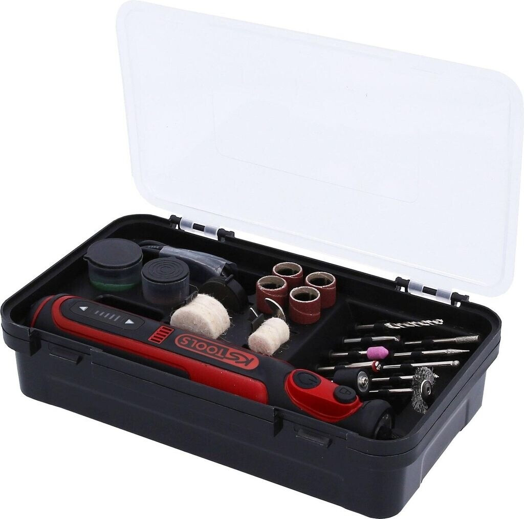 KS Tools eMONSTER Rechargeable Multi-Function Tool Set with 50 Accessories, 7.2 V (515.3990)