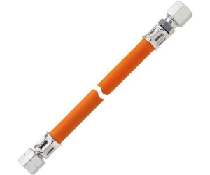 GOK Tuyau à moyenne pression en plastique G1/4LH-ÜM x RVS8 x 400mm (0440230)