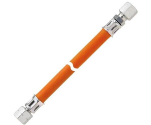 GOK Tuyau de pression moyenne plastique G 1/4 LH-ÜM x RVS10 x 400 mm (0440931)