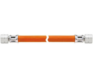 GOK Tuyau de Gaz à Moyenne Pression en Plastique G 1/4 LH-ÜM x G 1/4 LH-ÜM 150 cm (04 455 30)