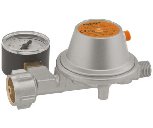 GOK Régulateur Basse Pression EN61 50 mbar 1,5 kg/h avec Manomètre (0111305)