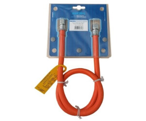 GOK Tuyau de gaz à moyenne pression G1/4LH UEM x 800 mm orange (6440700)