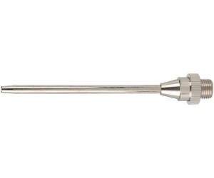 Riegler Verlängerungsdüse, Bohrung 3,0 mm, Messing vernickelt, 400 mm lang, Anschluss M12 x 1,25 (94870400)