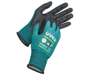 uvex Bamboo TwinFlex D xg Cut Protection Glove black/green (6009009)
