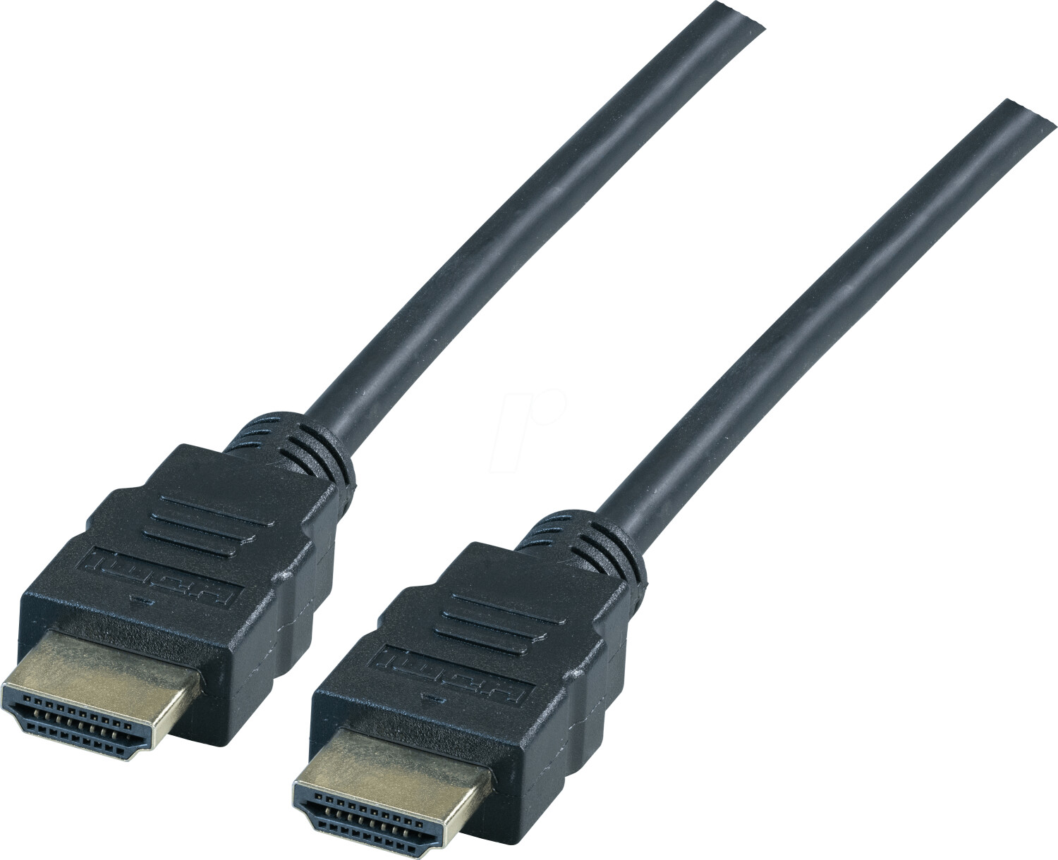 EFB-Elektronik HDMI HighSpeed Cable with Ethernet, A-A, black, 4K30Hz, 1m (K5430SW.1)