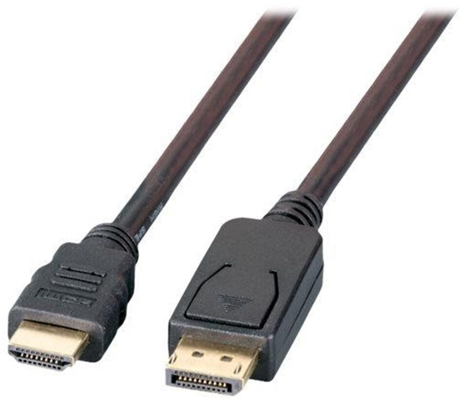 EFB-Elektronik DisplayPort zu HDMI Adapterkabel, 1080p, 1m, schwarz (K5561SW.1V2)