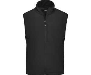 James & Nicholson Softshellweste für Herren schwarz (74669)