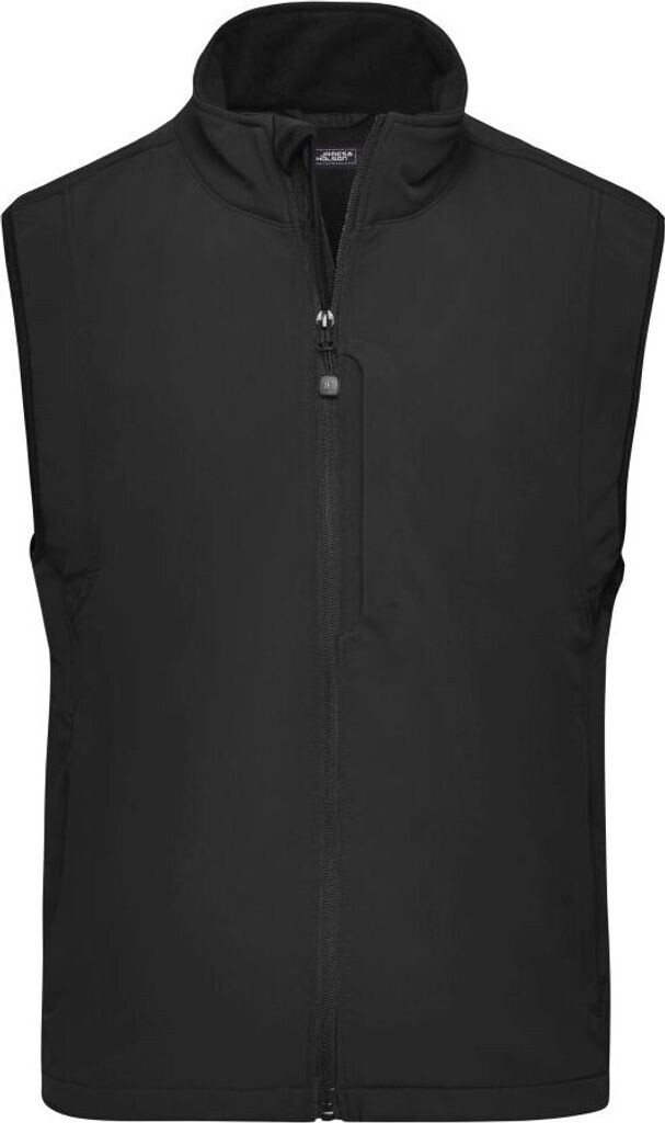 James & Nicholson Softshellweste für Herren schwarz (74669)