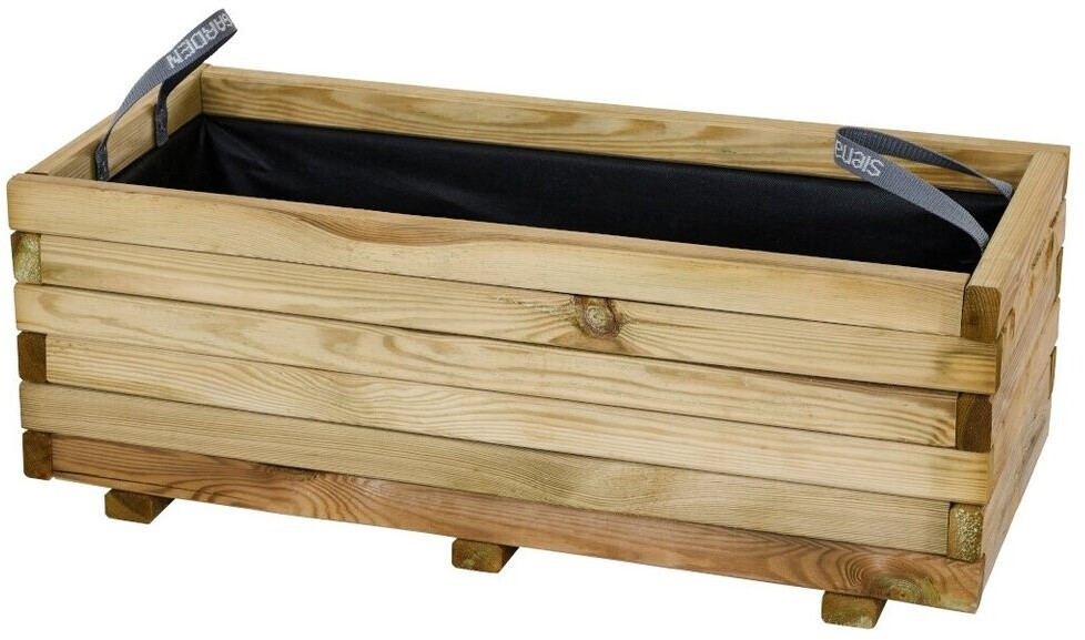 Siena Siena Garden Taunus Modern Pflanzkasten Kiefernholz Schwarz (R08030) - Product image 1 of 10