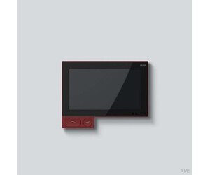 Siedle Axiom A 180-10 R IP video indoor station for wall mounting, pearl ruby red (210006514-00)