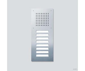 Siedle Audio Door Station Classic Brushed Stainless Steel (F CL A 08 B-0)