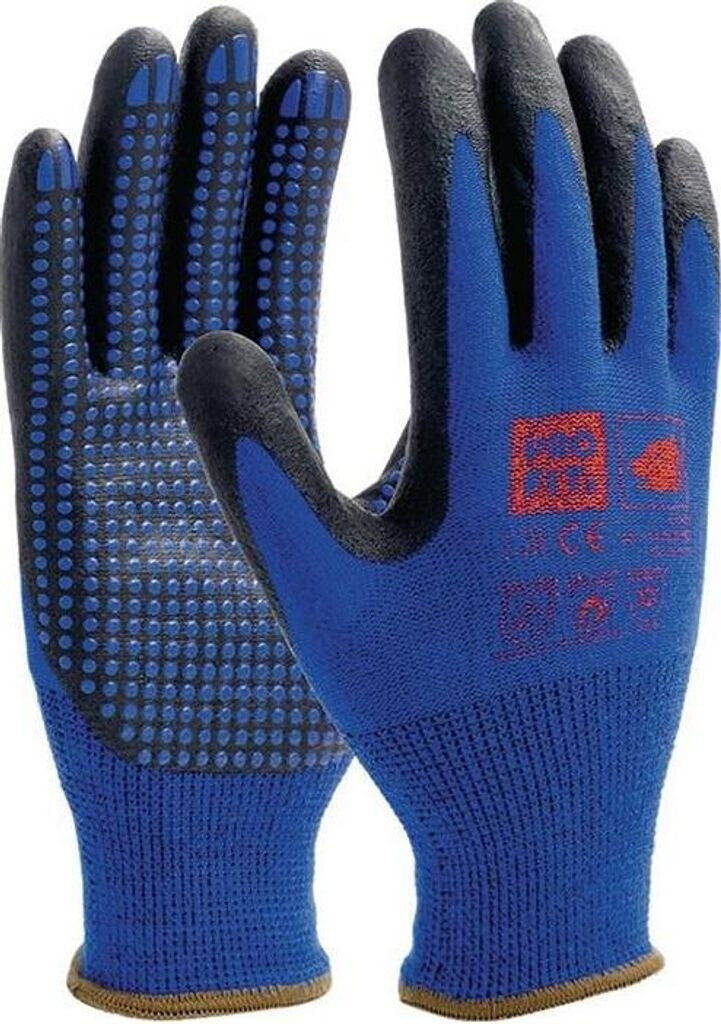 Fitzner Nitrile fine knit gloves NI-Thermo blue (31791-8)