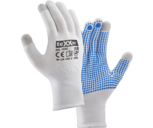 teXXor Touch fine-knit gloves white (1942-9)