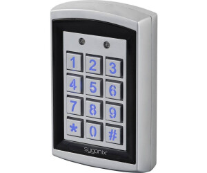 Sygonix Code Keypad with RFID Surface Mount 12 V DC/AC, 24 V DC/AC IP66 with Illuminated Keyboard (SY-6428612)