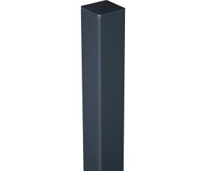 GroJa Poste de aluminio para empotrar en hormigón Antracita DB703 240 cm (210796062400311)