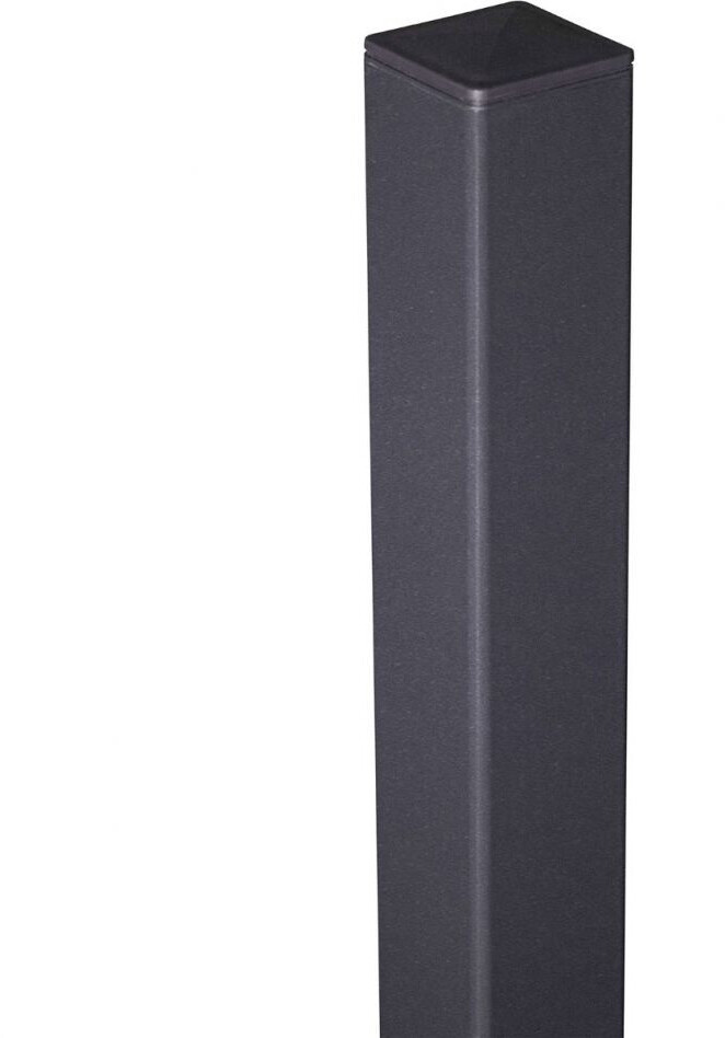 GroJa GroJa Aluminium Post for Screw Mounting, Anthracite RAL 7016, 100 cm (210796041000311) - back view