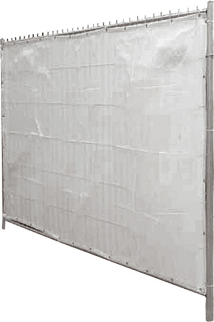 Schake Privacy screen tarpaulin flame retardant blue/white (3FB35B)