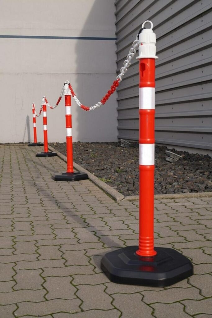 Jungheinrich Jungheinrich Chain post red/white Ø 63 mm 1000 mm with eyelet (12403ZR) - view 8