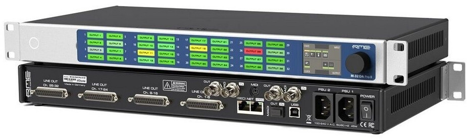 RME M-32 DA Pro II-D 32 Channel DA Converter (1001181)