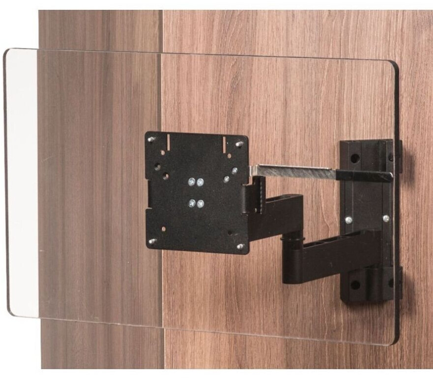 Caratec Flex CFW304AS TV-Wandhalter mit 3 Drehpunkten schwarz (CFW304AS)