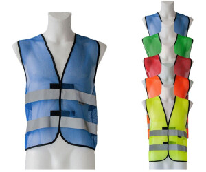 Korntex Mesh-Weste mit Reflektoren Hi-Vis grün (KXQGRU120)