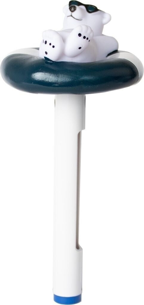 EVOLUTION Thermometer Polar Bear on Swim Ring Blue (4260471326603)