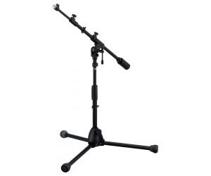 Tama Support de microphone télescopique modèle bas noir (MS736LBK)