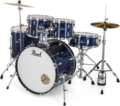 Pearl Roadshow 5-piece Drum Kit Royal Blue Metallic (RS505C/C743)