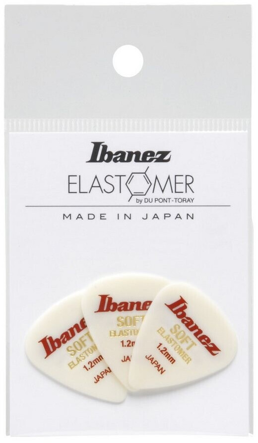 Ibanez Elastomer Plektren 1,2mm Soft (BEL14ST12)
