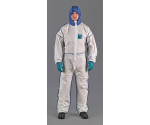 Ansell AlphaTec 1800 Comfort Protective Coverall white/blue (WN18B-00195-04)