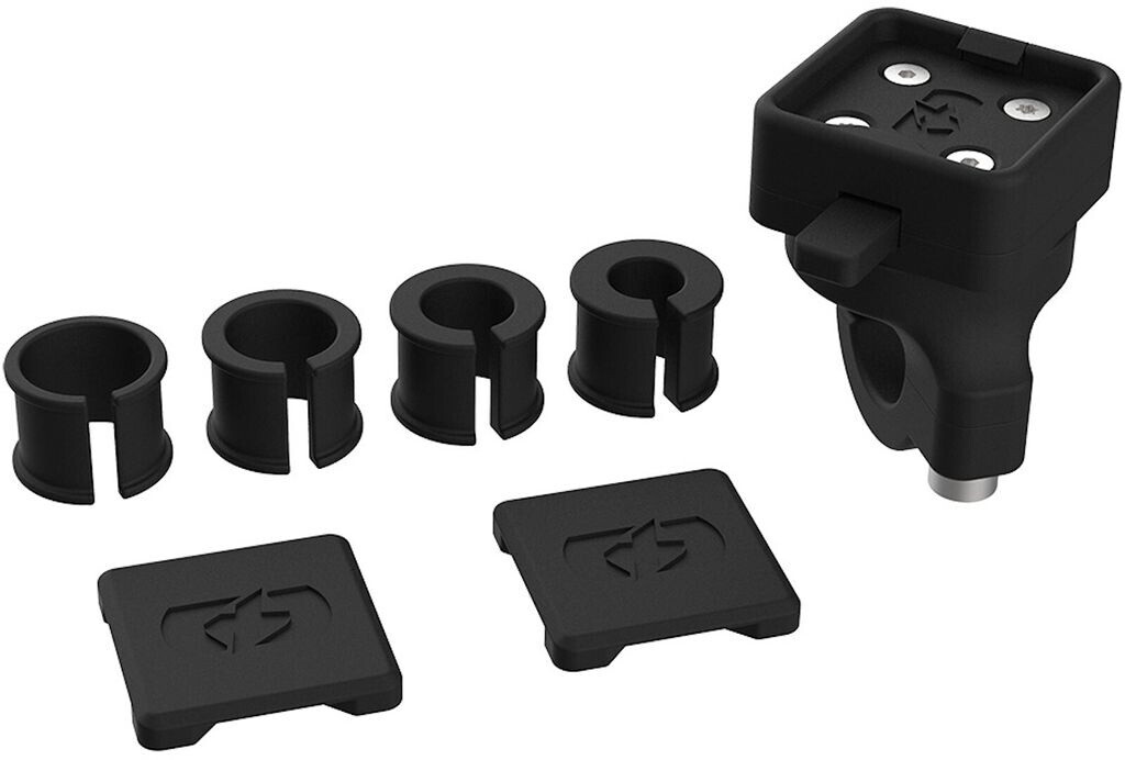 Oxford Oxford CLIQR Motorcycle Phone Mount with Mirror Mount (OX854) - back view