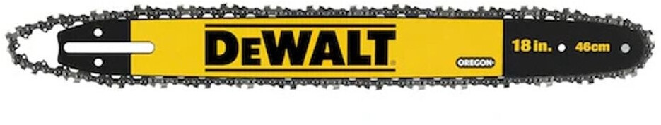 DeWalt DeWalt Chainsaw Bar with Chain 45-46cm (18in) for Cordless Chainsaw (DT20661-QZ) - side view