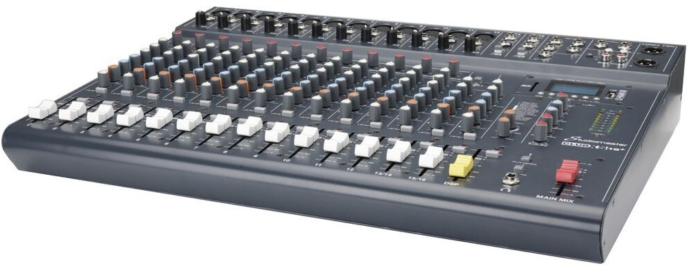Studiomaster Club XS16+ Mixing Console, 12 Channels, 16 Inputs (CLUB XS16+)