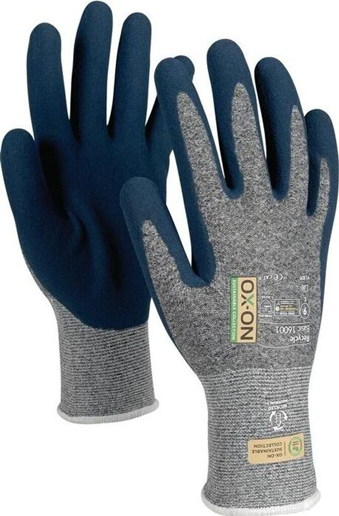 OX-ON Recycle Basic 16001 Gloves blue/light blue (4000391359)