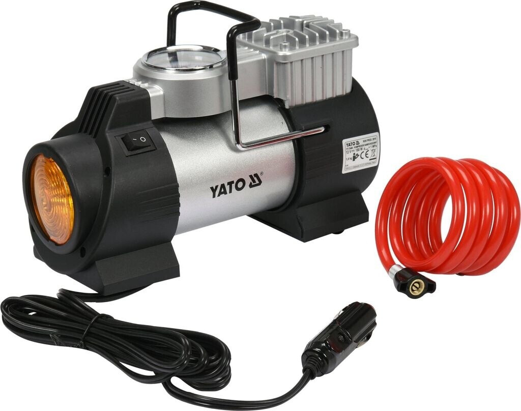 Yato Air Compressor Car Compressor with LED Lamp (YT-73460)