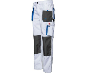 Artmas Classic trousers white with knee pad pockets (CLASSIC WHITE SPODNIE DO PASA)