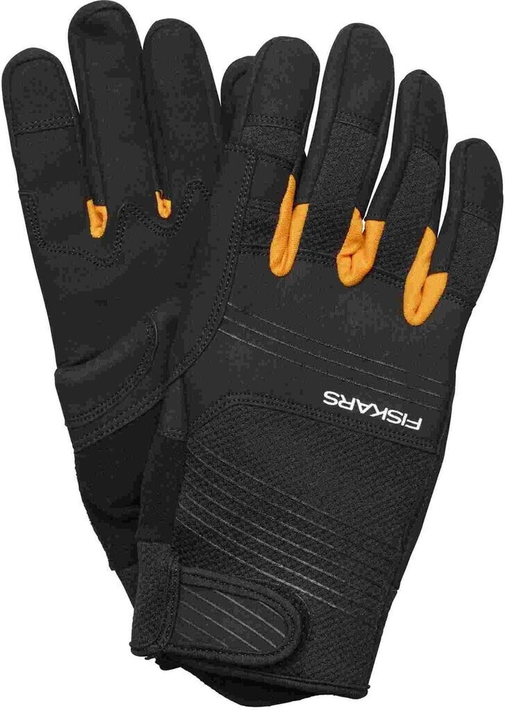 Fiskars Axe and Tool Gloves Touchscreen-compatible Black/Orange (1071150)