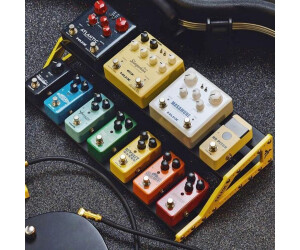 nu-X Bumblebee Pedalboard with Bag & Accessories Medium (NPB-M)