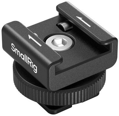 SmallRig Drahtlose Mikrofonhalterung mit Cold Shoe Mount (4822)