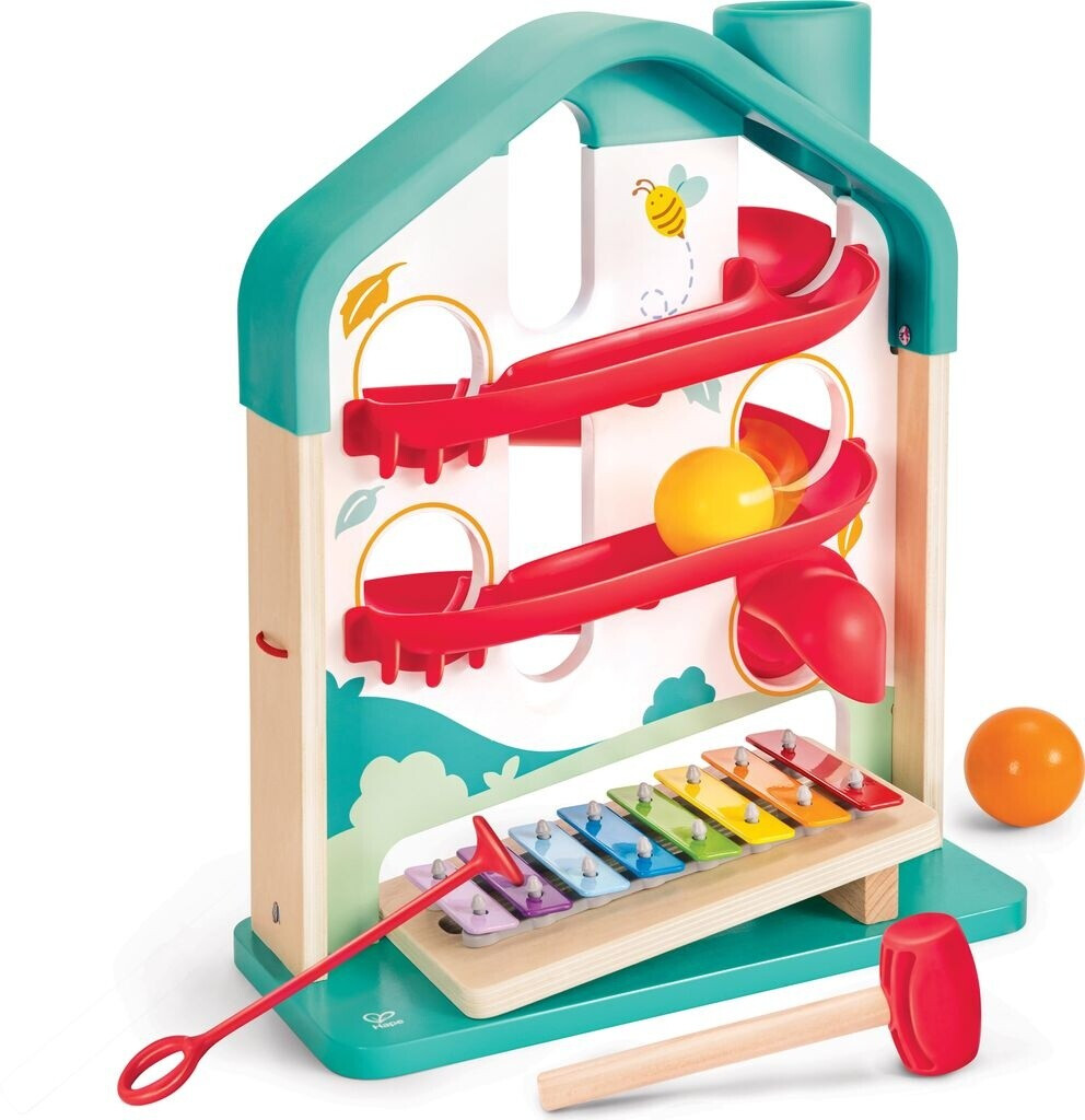 HaPe Melodien-Haus Kugelbahn und Xylophon (E0512)